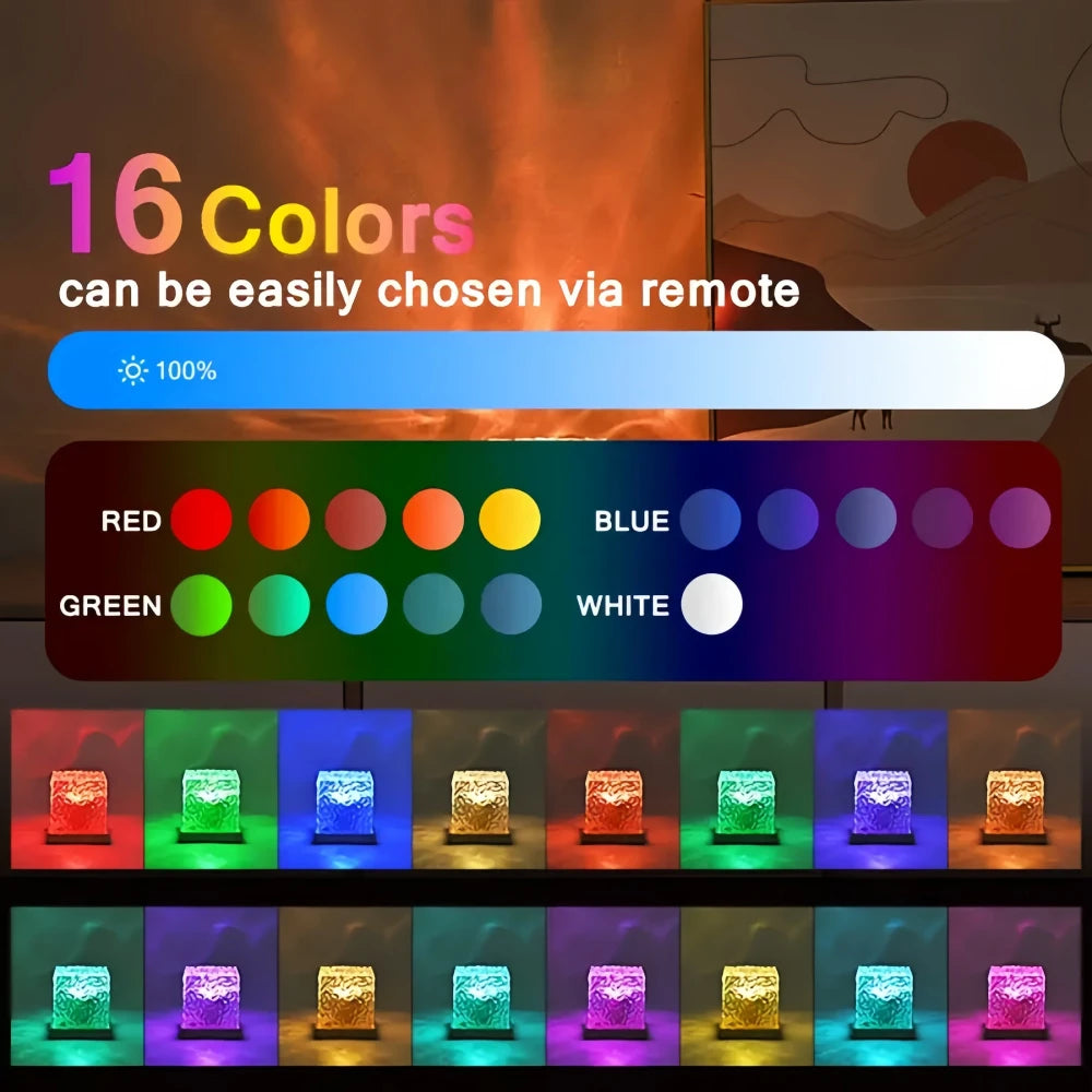 16 Color Aurora Projector Light